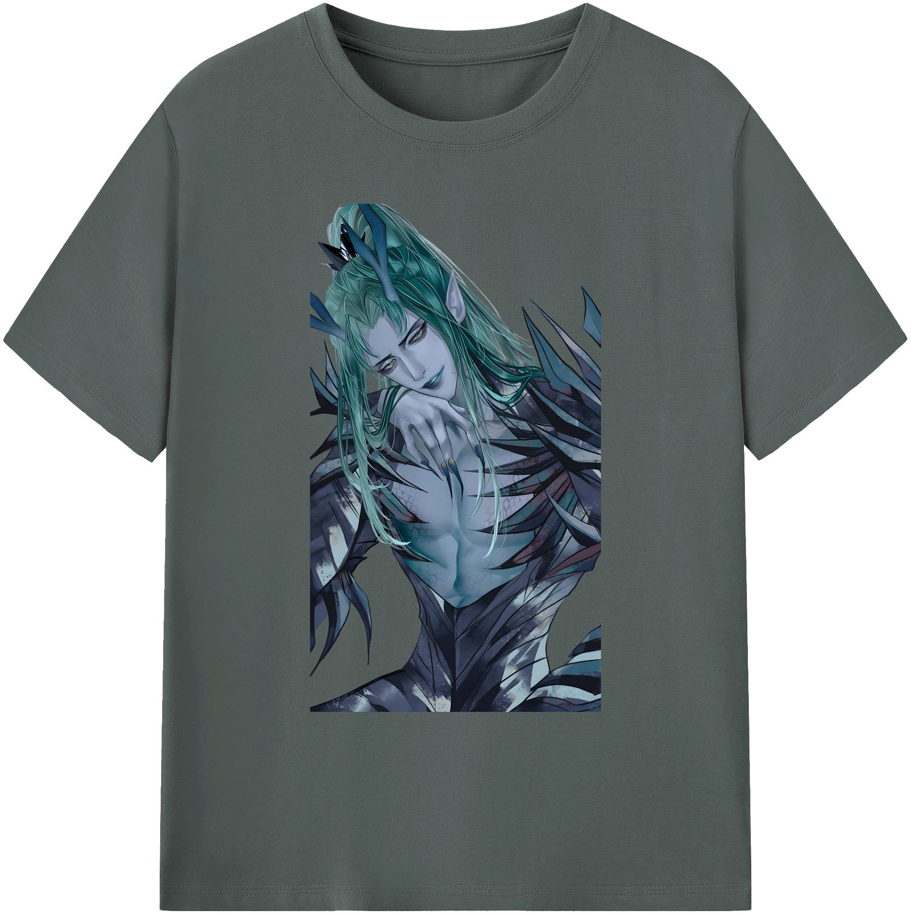（画像用） Ne Zha 2 ナタ 魔童の大暴れ 綿100％ メンズ半袖Tシャツ｜肌触りやわらか＆通気性